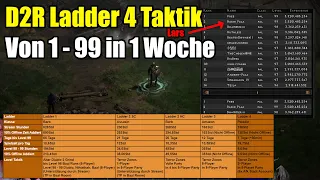 D2R Ladder 4 Taktik | Von 1 - 99 in 1 Woche