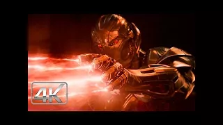 Iron Man, Thor, Capitán América VS Ultron Quicksilver & Bruja Escarlata LATINO 4k UHD