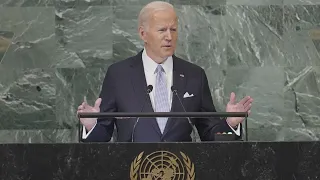 WATCH | President Biden addresses United Nations General Assembly