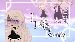 I Hate My Family // Gacha Sad Mini Movie // GCMM // Gacha Club