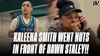 Kaleena Smith goes CRAZY in front of Dawn Staley!! Best player in the COUNTRY