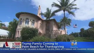 President Trump To Spend Thanksgiving In Mar A Lago