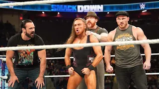 Butch's entrance w/ Sheamus, Drew McIntyre & Ridge Holland on WWE Smackdown 11/18/22