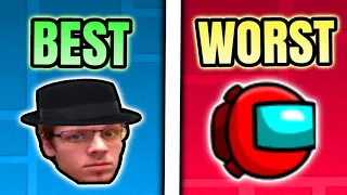 Ranking The BEST And WORST Geometry Dash 2.2 Icons...