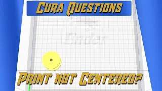 Cura Questions - Is your print not centered?