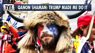 QAnon Shaman Blames Trump