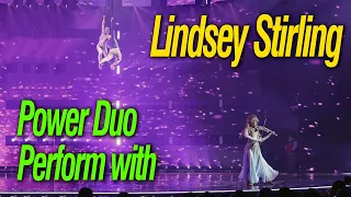 Power Duo Perform with Lindsey Stirling!!! AGT Finals