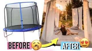 Trampolin Makeover | Chillpolin DIY || Foxy Draws