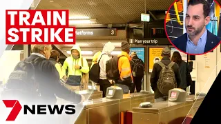 Sydney train services cancelled due to NSW rail strike | 7NEWS
