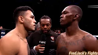 Israel Adesanya vs Brad Tavares Highlights (Adesanya BEATS Tavares) #ufc #mma #israeladesanya #fight