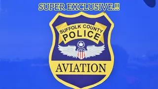 EXCLUSIVE Walkaround Tour Of Suffolk PD's Airbus H145 Medevac Helicopter + Surprise Flyby 9/11/2021