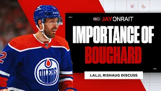 How important was Bouchard for the Oilers in this series?