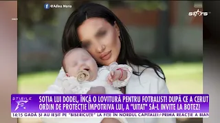 Soția lui Cristi Tănase, încă o lovitură pentru fotbalist