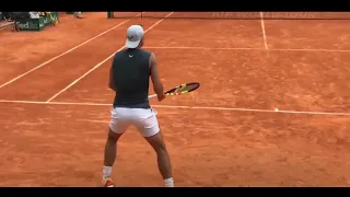 Rafael Nadal High Intensity Practice for Roland Garros 2021