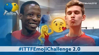 2018 World Team Championships | #ITTFEmojiChallenge 2.0 - Men