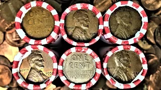 ROLLS AND ROLLS OF OLD PENNIES FOUND! COIN ROLL HUNTING PENNIES EPIC HUNT! | COIN QUEST