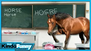 Can You Teach a Horse to Write? - Kinda Funny Podcast (Ep. 178)