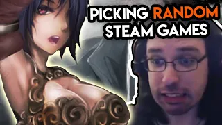 "There's Physics" - Picking RANDOM Steam Games to Play!