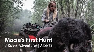 2019 Macie's First Hunt // Alberta Black Bear // Followherarrow