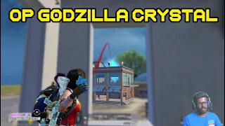 Rush Push Gameplay with Godzilla Crystal on PUBGMOBILE