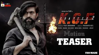 KGF Chapter 2 Movie Motion TEASER | Yash | Sanjay Dutt | Srinidhi Shetty | Mango Telugu Cinema