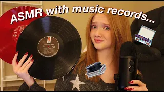 ASMR Tapping & Scratching Vinyl Records
