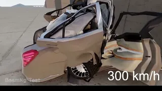 Mercedes-Benz Maybach S600 vs Wall 300km/h CRASH Test