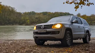 VW Amarok с мотором Toyota и раздаткой Porshe / свап V8 3UZ-FE 6AT full time