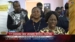 LA BATAILLE DE GABAON - SAMEDI 27/04/2019