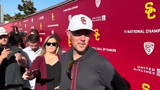 USC head coach Lincoln Riley | Colorado week