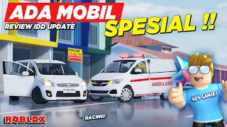 ADA MOBIL SPESIAL DAN AMBULAN BARU !! BOCORAN CDID VERSI REALISTIS UPDATE - Roblox Indonesia