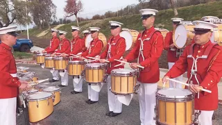 USMC Drum & Bugle Corps Drumline- 2018