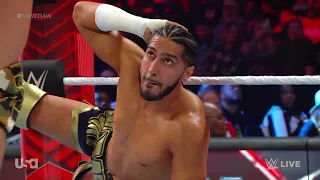 Austin Theory vs Mustafa Ali W/ Seth Rollins On Commentary - WWE Raw 10/24/22 (1/2)