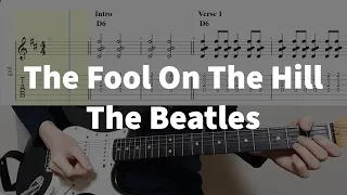 The Beatles - The Fool On The Hill Guitar Tab