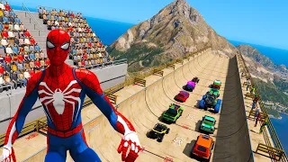 Spiderman and Friends Ah, the off-road challenge—where tires meet mud and adventure! GTA V RAMPS mod