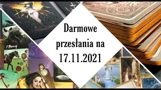 LIVE - DARMOWE przesłania na 17.11.2021 r. horoskop - tarot - wahadełko