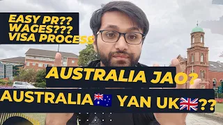 Australia vs UK which country is better in 2022 | comparison between Australia and  Uk | pros cons
