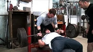 hanhchampion 435 lbs raw bench press