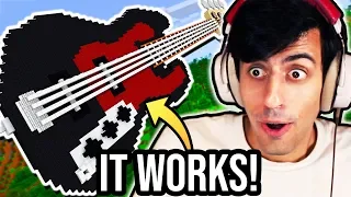 I Made a Bass in Minecraft and Played It