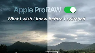 When you should use ProRAW, and when you shouldn’t