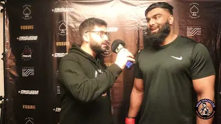 Fightstar Championship 20 Shah Kamali Post Fight Interview