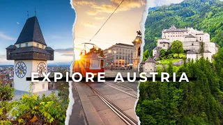 discover 9 tourist destinations that you have not visited in austria 4K 2024