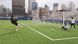 Goalkeeper Training | Technique, One-handed catches, Diving & Reaction drills