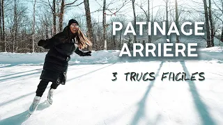 Apprendre à patiner - Le patinage en marche arrière