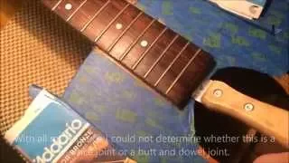 Washburn Acoustic Guitar Repair: Part I