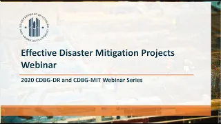 Effective Disaster Mitigation Projects