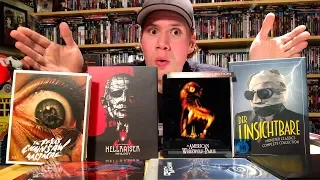 Limited Edition Horror Blu-ray Steelbooks and Mediabooks Unboxing