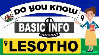 Do You Know Lesotho Basic Information | World Countries Information #99- General Knowledge & Quizzes