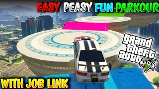 🔴Only 00.4218% Players Can WIN This IMPOSSIBLE Car Parkour Race in GTA 5!            [With JOB LINK]