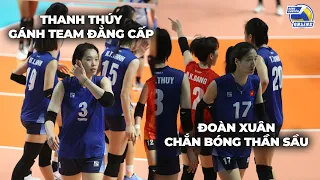 Bộ đôi Thanh Thúy - Đoàn Xuân: Từ tấn công tới chắn bóng cho Philippines biết thế nào là đẳng cấp